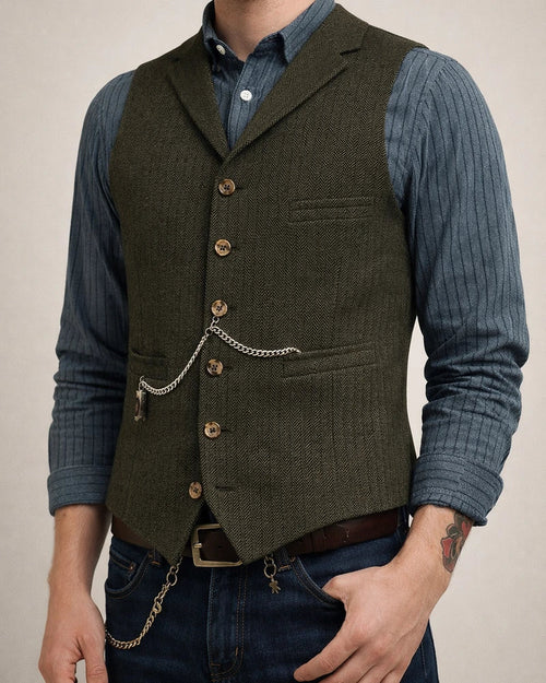 Men's Vest - Wedding Groom & Best Man Vest - Business Slim-Fit Vest | JRSEE:5be76b2b-e515-4158-80d2-71ac1a946869