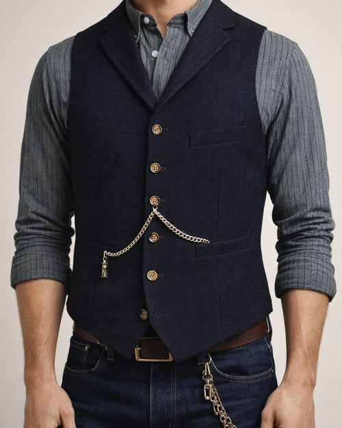 Men's Vest - Wedding Groom & Best Man Vest - Business Slim-Fit Vest | JRSEE:1fc0787f-8aa6-4ad2-8100-42f6dd671417