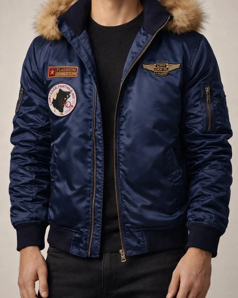 Men's Winter Jacket Faux Leather Jacket Thermal Warm Rain Waterproof Outdoor Business Causal Jacket Outerwear Dark Blue Army Green Black | JRSEE:97f3cc27-708e-4006-ba60-56b107fd698a