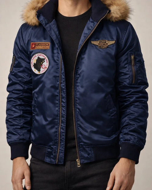 Men's Winter Jacket Faux Leather Jacket Thermal Warm Rain Waterproof Outdoor Business Causal Jacket Outerwear Dark Blue Army Green Black | JRSEE:97f3cc27-708e-4006-ba60-56b107fd698a