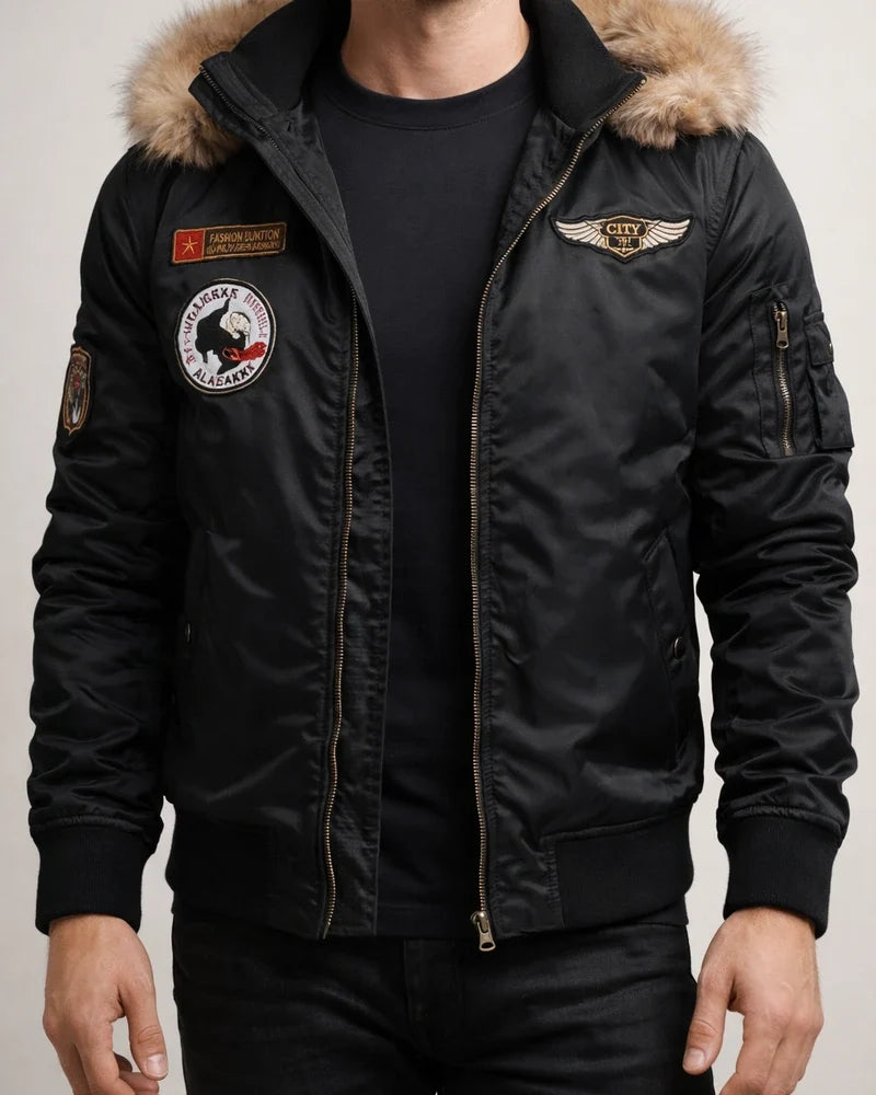 Men's Winter Jacket Faux Leather Jacket Thermal Warm Rain Waterproof Outdoor Business Causal Jacket Outerwear Dark Blue Army Green Black | JRSEE:6cf77da4-5e37-4509-9887-92cdce4882f3