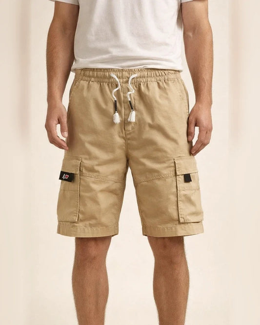 Men's Work Shorts in The Summer, Loose-fitting Large-size Cotton Five-quarter Length Casual Pants | JRSEE:5d118001-a9e4-4d78-93d2-90ffbe1bac24