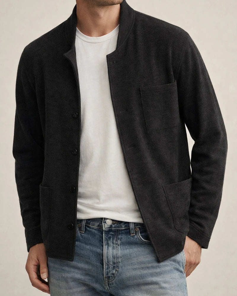 Men's Youth Solid Color Single-breasted Trend Fashion Multi-pocket Jacket Loose Casual Jacket | JRSEE:07bdb8d0-470e-4c3d-b52b-81f203ac63fb