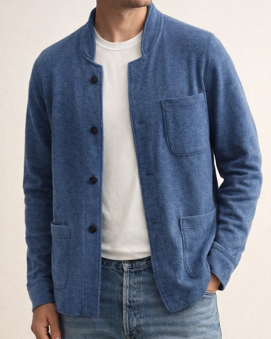 Men's Youth Solid Color Single-breasted Trend Fashion Multi-pocket Jacket Loose Casual Jacket | JRSEE:72b6e9c0-a3c1-4c16-a892-e7d0612ff536
