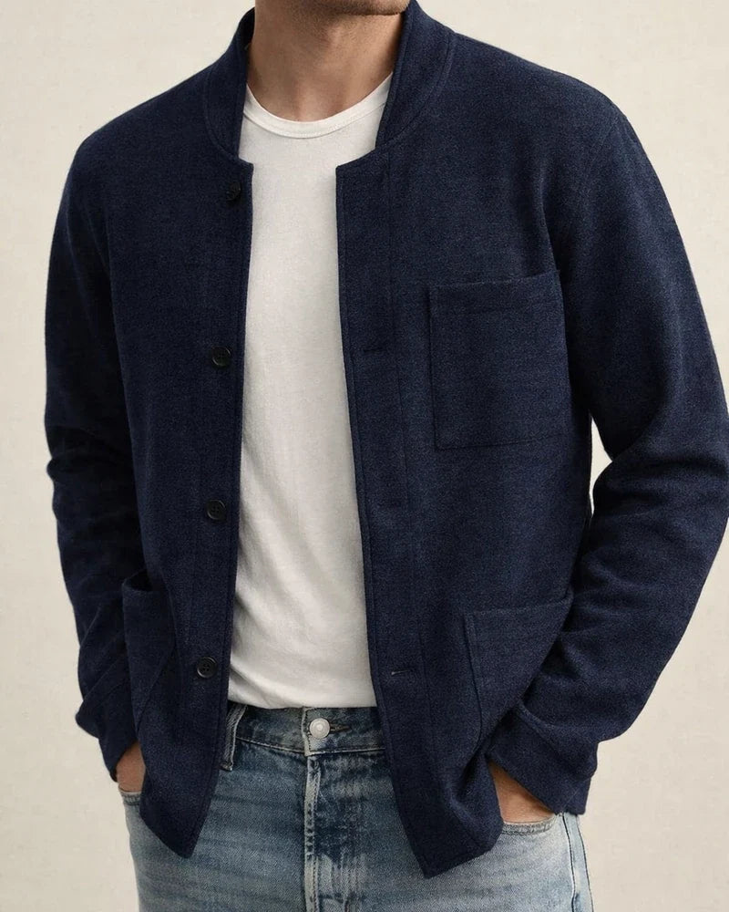 Men's Youth Solid Color Single-breasted Trend Fashion Multi-pocket Jacket Loose Casual Jacket | JRSEE:d971729e-c1e7-499d-ad6c-d0061808ff76