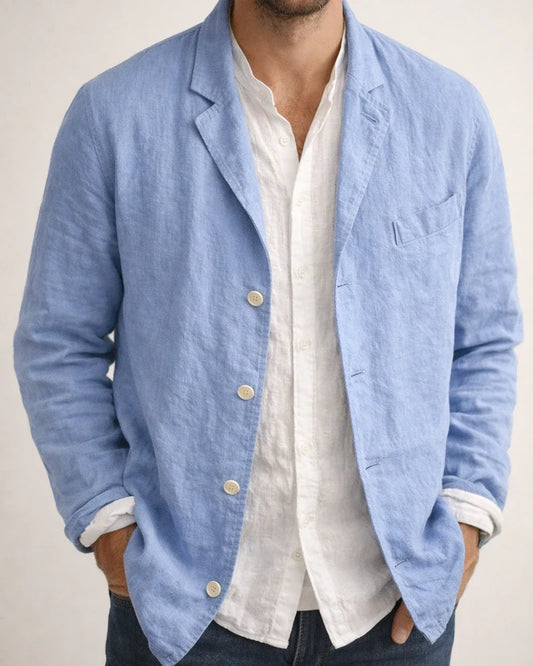 Mens Shirts Button Down Shirts Casual Shirts Summer Shirts Cotton Linen Long Sleeve Flat Collar Daily Vacation Cardigan | JRSEE:6ab69593-286a-453d-90ca-bbe193b44c75