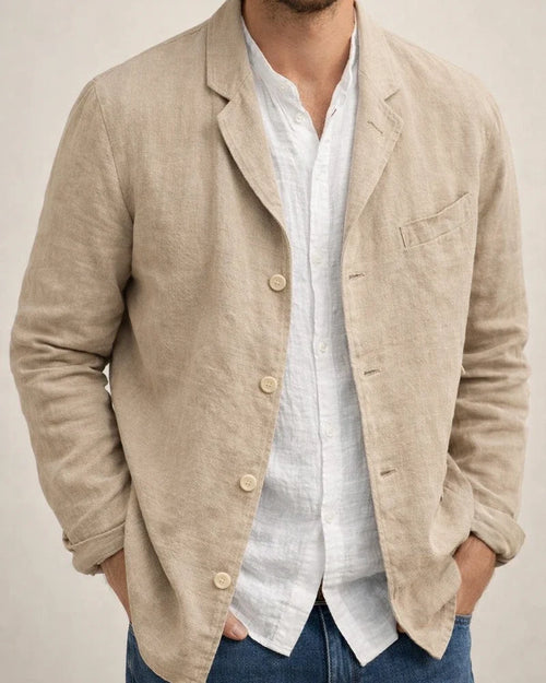 Mens Shirts Button Down Shirts Casual Shirts Summer Shirts Cotton Linen Long Sleeve Flat Collar Daily Vacation Cardigan | JRSEE:b0ef7339-24c4-4ebd-9cf5-6480dd5055c8