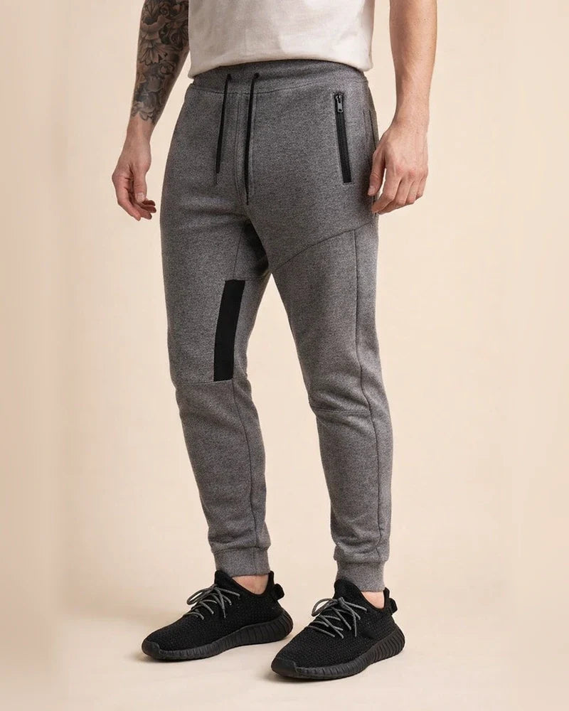Muscle Men's Fall/Winter Athletic Casual Fitness Pants - Full-Length Slim-Fit Cuffed Pants | JRSEE:41445d21-ee83-4917-9271-2e719613f757