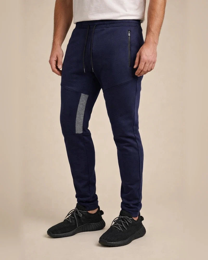 Muscle Men's Fall/Winter Athletic Casual Fitness Pants - Full-Length Slim-Fit Cuffed Pants | JRSEE:fbabaae5-97f3-42c8-909a-5bb6519b189f
