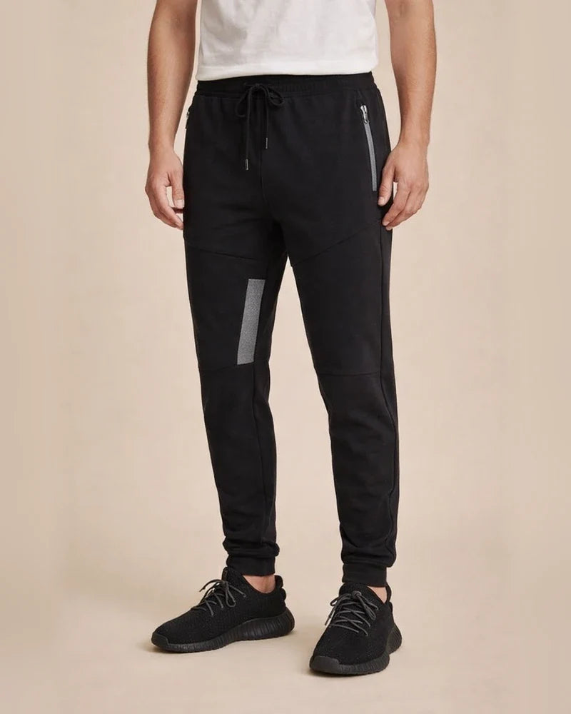 Muscle Men's Fall/Winter Athletic Casual Fitness Pants - Full-Length Slim-Fit Cuffed Pants | JRSEE:d0c14263-1511-433d-881d-e44f92f62e93