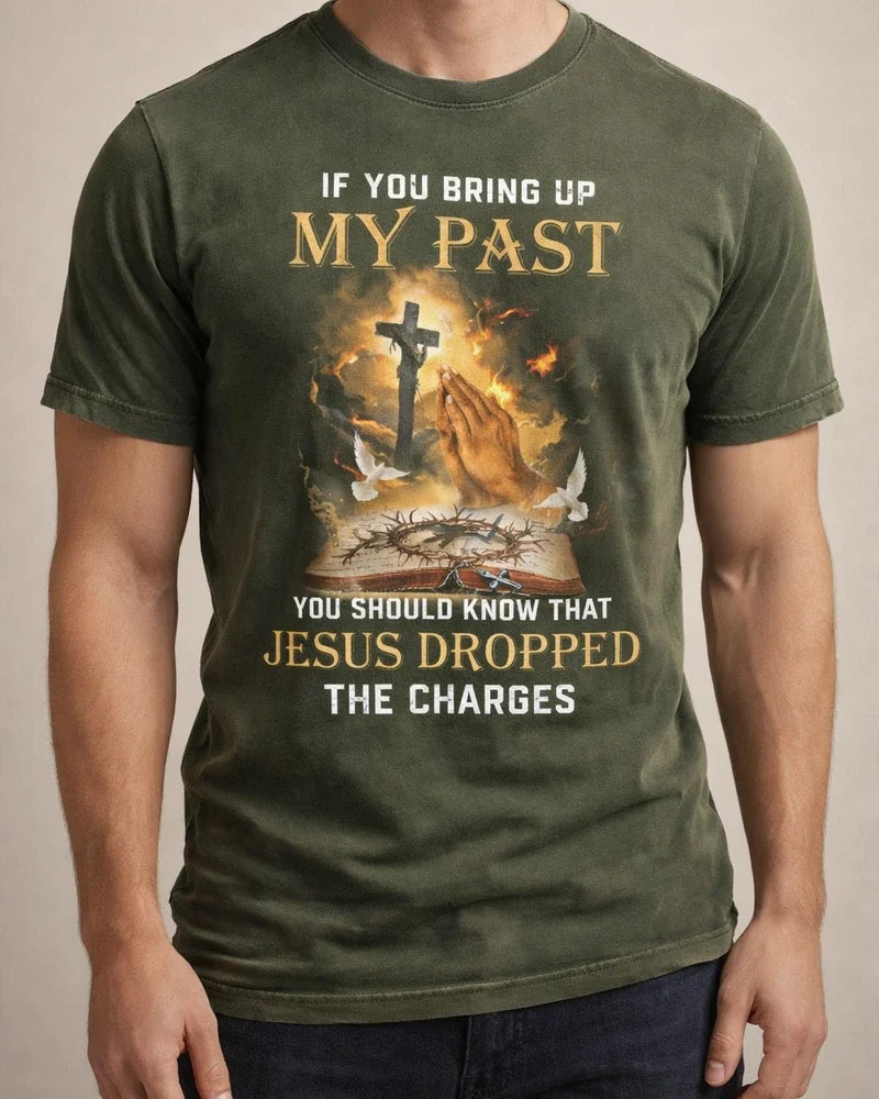 MY PAST Printed Short-sleeved Men's Cotton Tops | JRSEE:236ef242-be50-4a85-821a-e3cc0aa1e063
