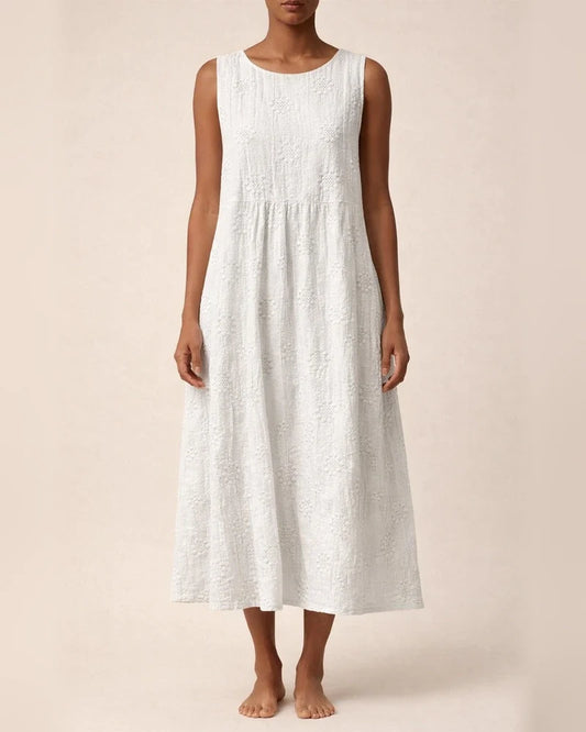 New 3D-Printed Round-Neck Fashionable Women's Summer Sleeveless Dress 5 | JRSEE:80adf778-ed17-4864-ac1d-b97702113d8d