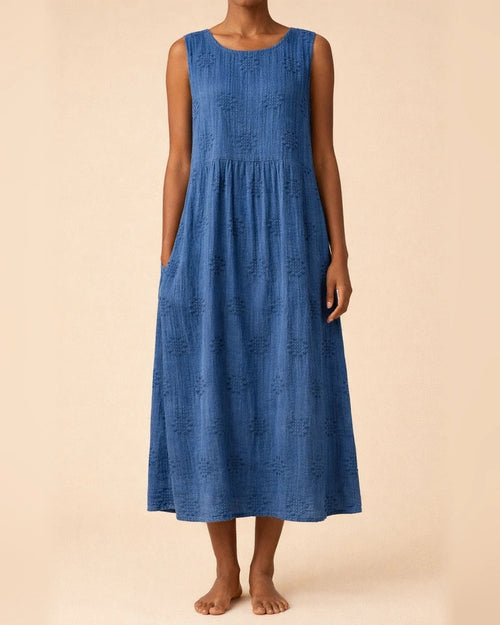 New 3D-Printed Round-Neck Fashionable Women's Summer Sleeveless Dress 5 | JRSEE:e05372e0-a77e-49e1-a624-69a998ff3954