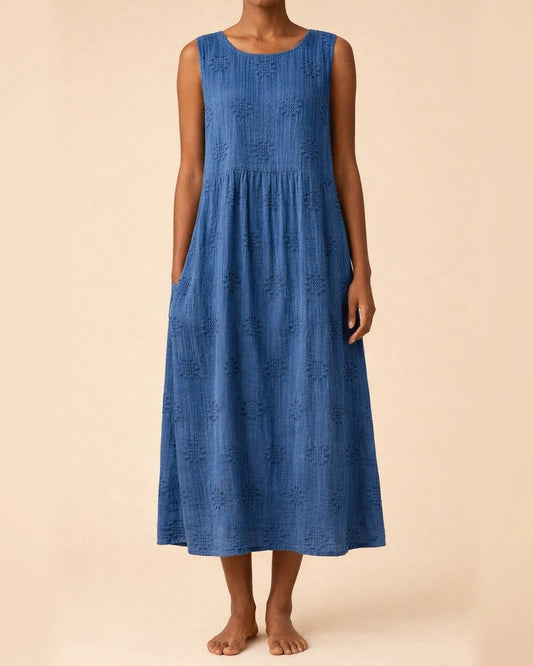 New 3D-Printed Round-Neck Fashionable Women's Summer Sleeveless Dress 5 | JRSEE:e05372e0-a77e-49e1-a624-69a998ff3954
