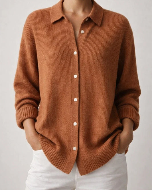 New Arrival Cross-Border Women's Shirt Collared Cardigan Top Knit 3D Print Christmas Fall/Winter | JRSEE:b2e12277-56ea-49fb-beeb-83459ea80caa