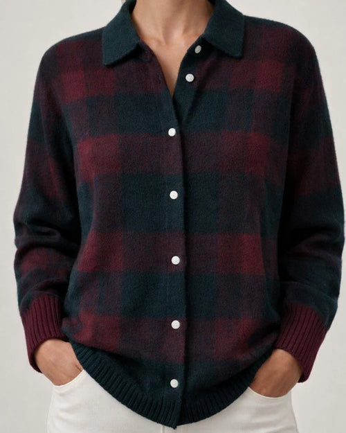 New Arrival Cross-Border Women's Shirt Collared Cardigan Top Knit 3D Print Christmas Fall/Winter | JRSEE:4b33d82c-37a3-4bd8-9a51-adfc6bc6e274