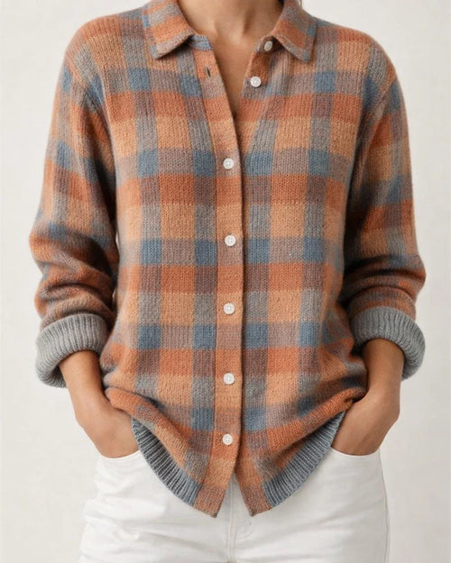 New Arrival Cross-Border Women's Shirt Collared Cardigan Top Knit 3D Print Christmas Fall/Winter | JRSEE:6cd906f5-7420-4f66-a3d8-1d2269ca24da