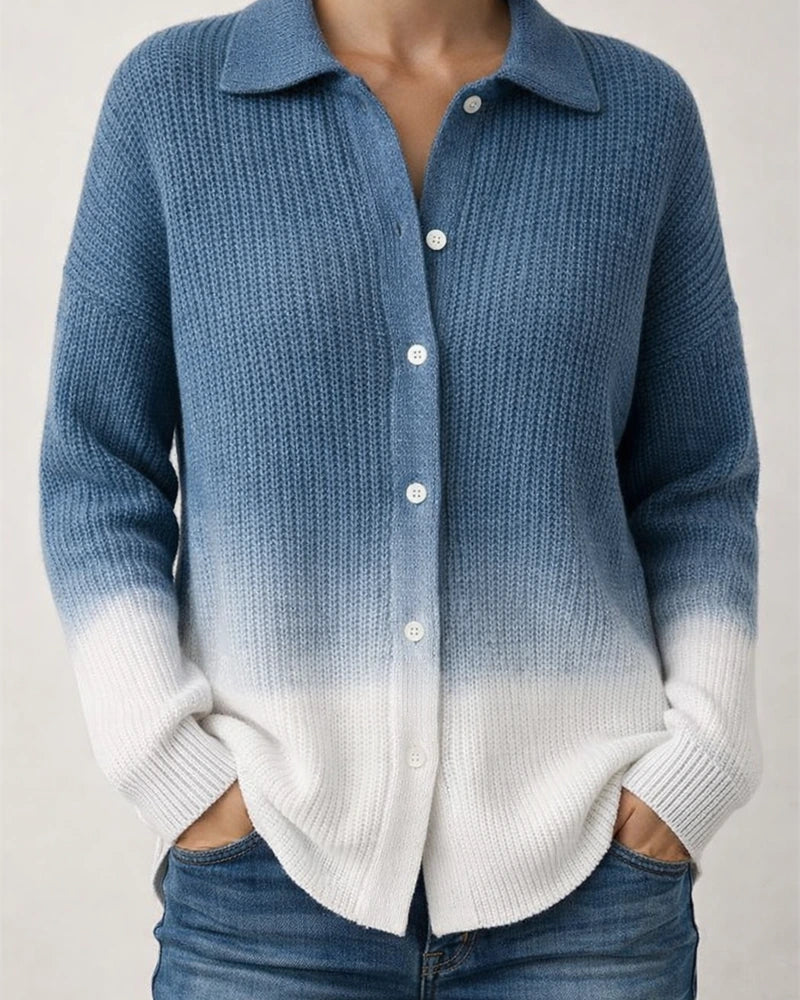 New Arrival Fall/Winter Women's Shirt Collar Cardigan Top Printed Knit 3D Print Christmas Sweater | JRSEE:bf8f7077-2bba-42e4-ab7f-21f175863e58
