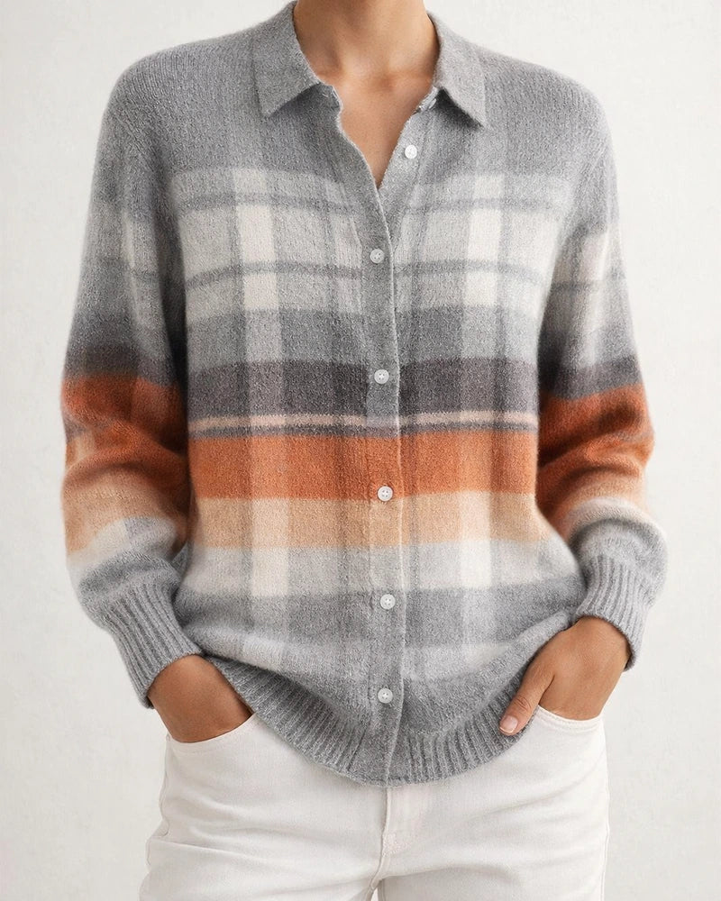 New Arrival Fall/Winter Women's Shirt Collar Cardigan Top Printed Knit 3D Print Christmas Sweater | JRSEE:1a157ae4-c3bd-487f-96b2-870c1e94b794