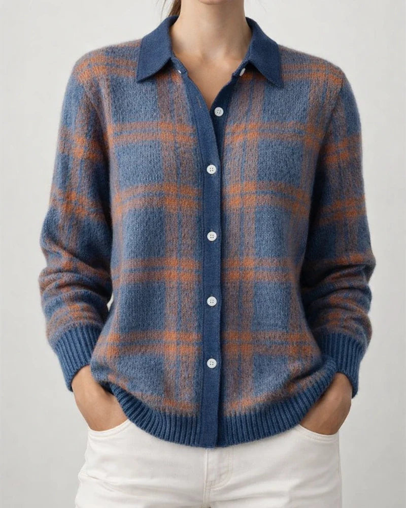 New Arrival Fall/Winter Women's Shirt Collar Cardigan Top Printed Knit 3D Print Christmas Sweater | JRSEE:be98693b-3d81-48e9-a270-74a36753719d