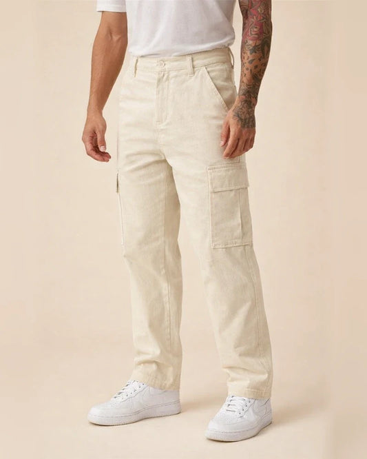 New Arrival Men's Fall Solid Color Casual Sports Relaxed Fit Tapered Workwear Pants | JRSEE:e090b5c6-57f0-4c2a-bfe7-51dbc38dd96b