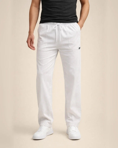 New Arrival Spring/Fall Men's Comfortable Casual Long Pants - Loose-Fit Solid Color Men's Casual Pants | JRSEE:59700ab9-c81e-49a6-aec4-f975b226c1d6
