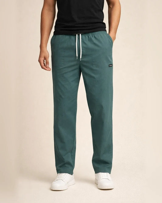 New Arrival Spring/Fall Men's Comfortable Casual Long Pants - Loose-Fit Solid Color Men's Casual Pants | JRSEE:63212d91-a0a0-4420-a30d-a3163be75800