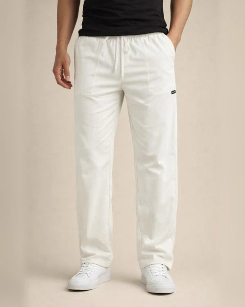 New Arrival Spring/Fall Men's Comfortable Casual Long Pants - Loose-Fit Solid Color Men's Casual Pants | JRSEE:df2973ad-1807-4cdf-a262-908cda183846