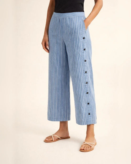New Arrival Women's Striped Casual Long Pants Fashionable 9-Inch Slim-Fit Pants | JRSEE:bbc12523-174e-46de-b6a6-a759a7be92f6