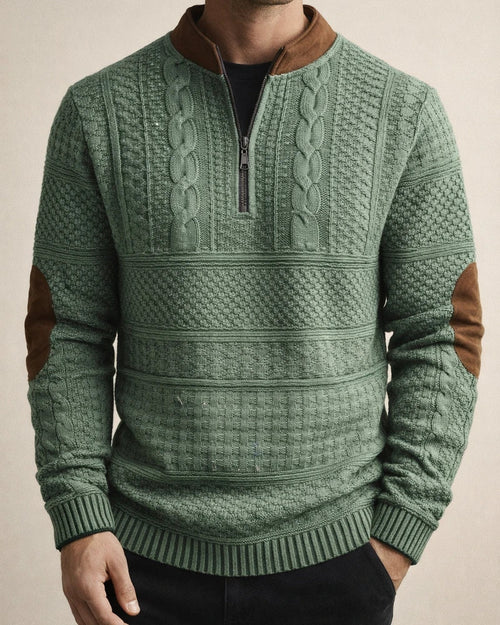 New Autumn and Winter Printed Men's Half Zip Hoodie | JRSEE:a218ac87-fa17-4d2e-8900-ffedefe518cf