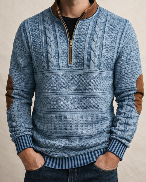 New Autumn and Winter Printed Men's Half Zip Hoodie | JRSEE:65b27b61-207a-4ab0-ae9b-9f83fa096131