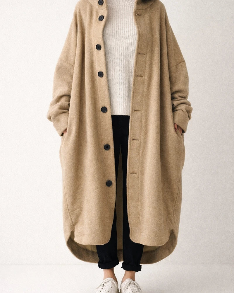 New Autumn and Winter Solid Color Women's Trench Coat Coat Cozy Casual Women's Hooded Mid-Length Coat | JRSEE:753c66eb-eb0f-42b1-b582-652e1622a8b4