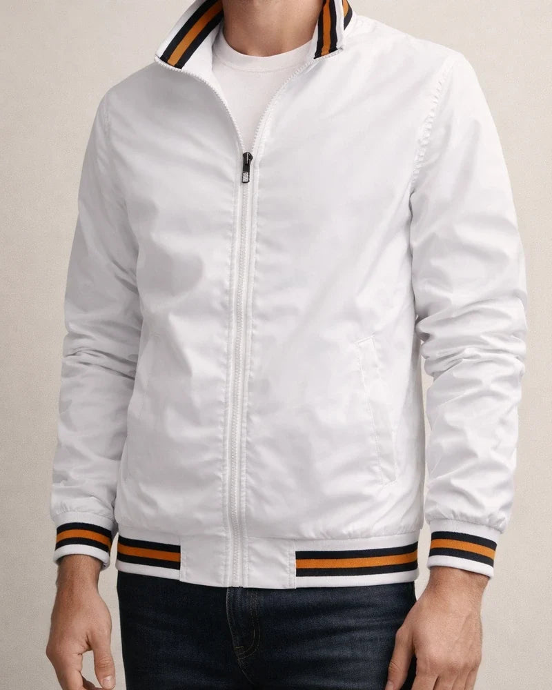 New Casual Side Seam Pockets Jacket Men's Fall Sports Color Blocking Men's Long-sleeved Jacket Men's Clothing | JRSEE:89c07fe0-032e-4cc3-a5e0-0c482f4d8354