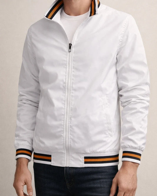 New Casual Side Seam Pockets Jacket Men's Fall Sports Color Blocking Men's Long-sleeved Jacket Men's Clothing | JRSEE:89c07fe0-032e-4cc3-a5e0-0c482f4d8354