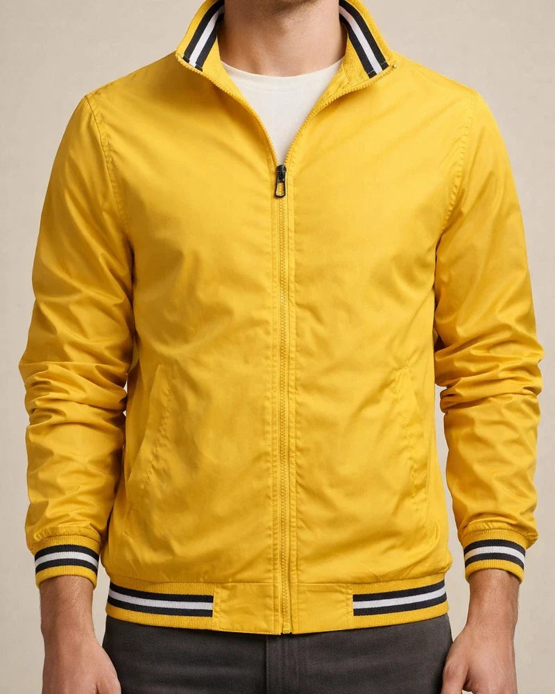 New Casual Side Seam Pockets Jacket Men's Fall Sports Color Blocking Men's Long-sleeved Jacket Men's Clothing | JRSEE:9132b6fb-854d-4310-80d0-7a6de4fd5886