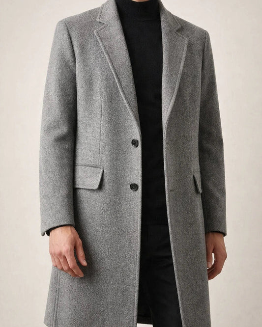 New England Men's Long Section Trench Coat Tweed Coat Men Tweed Jacket | JRSEE:519be507-f153-4464-b9ed-fbe74d6f0eb0