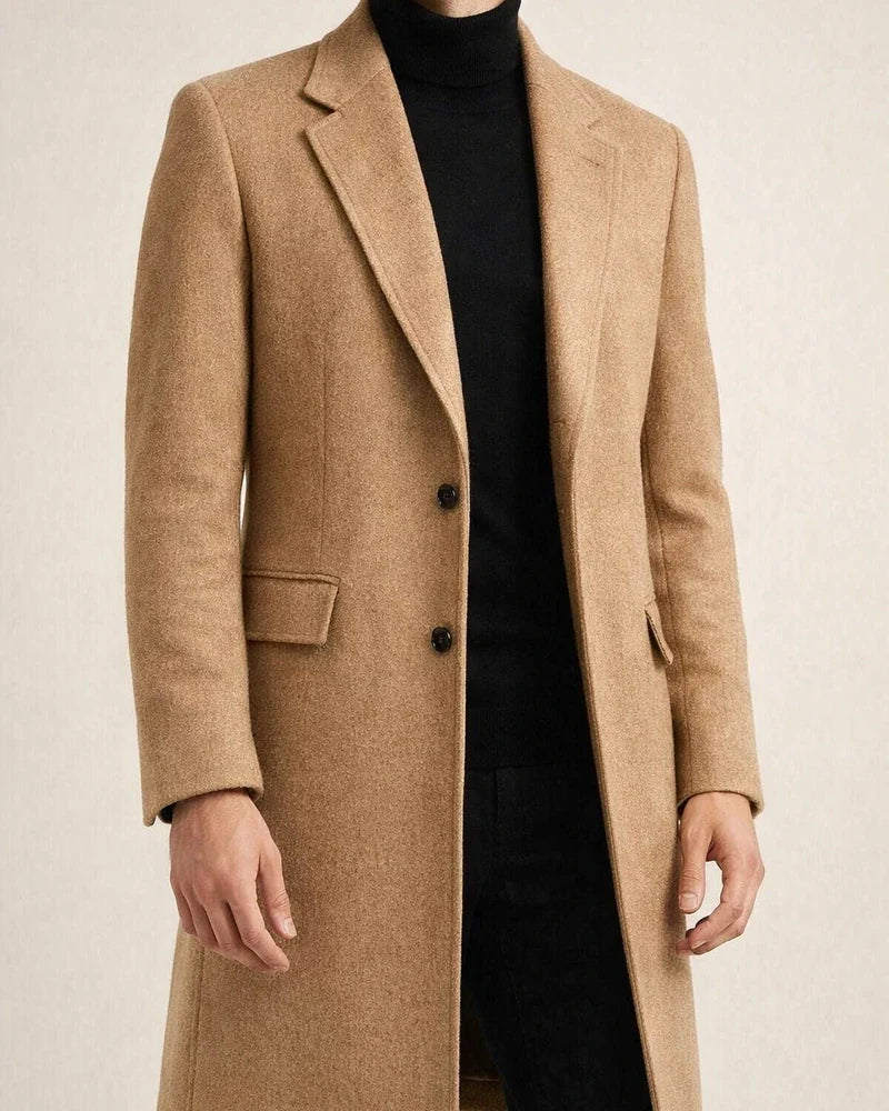 New England Men's Long Section Trench Coat Tweed Coat Men Tweed Jacket | JRSEE:e27db924-508c-4dd5-989e-14dba880e47d