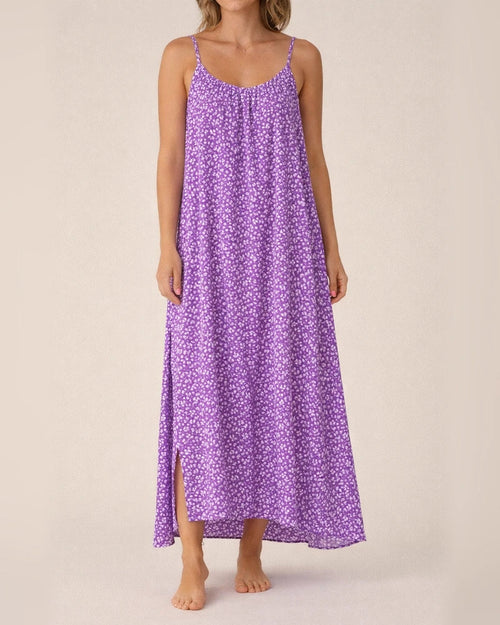 New Explosive U-neck Ruffle Hem Floral Sleeveless Halter Large Size S-5XL Dress Fresh Sweet Style Girls Wind Halter Dress | JRSEE:510aa04b-549f-43a6-8875-5b98fb76ecf2