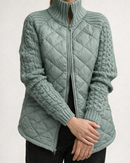 New Fall/Winter Fashion Cardigan Long-Sleeve Stand-Up Collar Women's Coat Cotton Jacket | JRSEE:12a31009-66d9-4bf6-8153-92aeaaa6bbd0