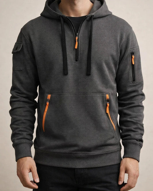 New Large Size Spring and Fall Men's Sweater Hoodie Zipper Men's Sports and Leisure Hoodie | JRSEE:65989be3-0850-4113-bdc6-bdf611483719