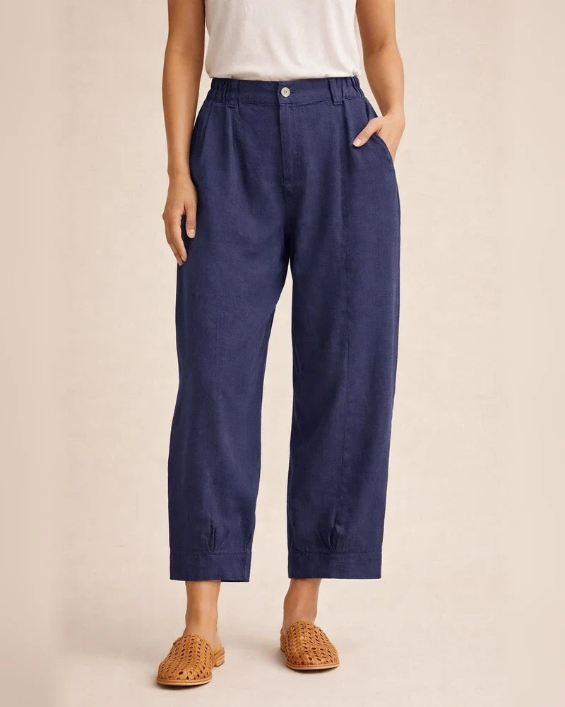 New Loose Large Size Women's Pants Fashion Solid Color Nine Minutes Casual Pants Cotton Pants | JRSEE:751c0b89-89bd-4ffd-8e03-f4c5756968c7