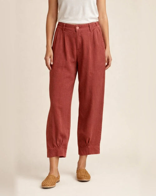 New Loose Large Size Women's Pants Fashion Solid Color Nine Minutes Casual Pants Cotton Pants | JRSEE:6921e8b5-a235-4e2b-ab64-79b2d77cc9bb