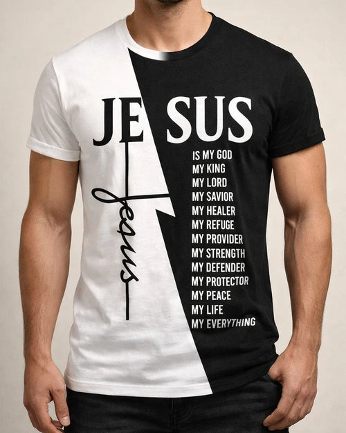 New Men's 3D Printing Round Neck Short Sleeve Casual Monogram T-shirt | JRSEE:c2e3c24c-e25f-4c35-9a90-46a9c24bc5a6