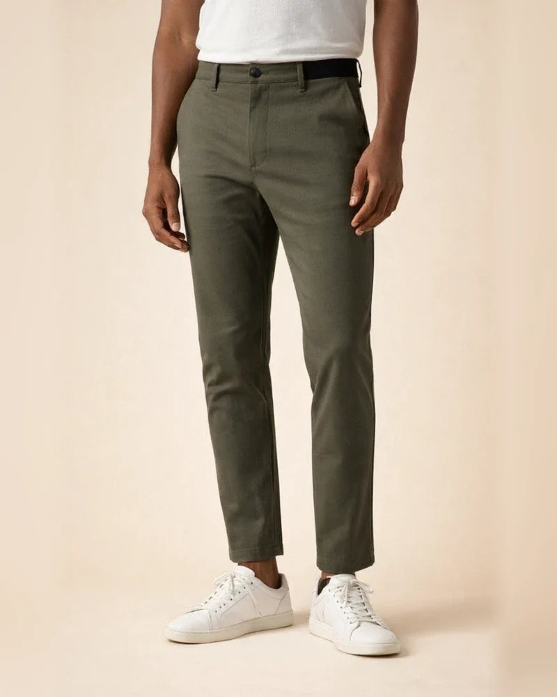 New Men's Casual Pants Breathable Men's Youth Business Cotton Pants | JRSEE:e7e71ed5-4b45-49dc-a08f-26d65375a69a