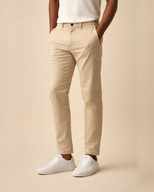 New Men's Casual Pants Breathable Men's Youth Business Cotton Pants | JRSEE:7962a73a-ed42-4f0d-9daa-38e7ed8040f8