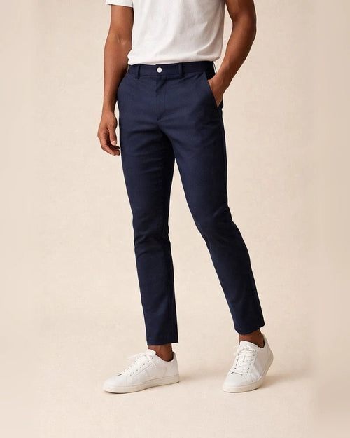 New Men's Casual Pants Breathable Men's Youth Business Cotton Pants | JRSEE:19dd194a-0b7a-472a-95b9-a91367350a9a