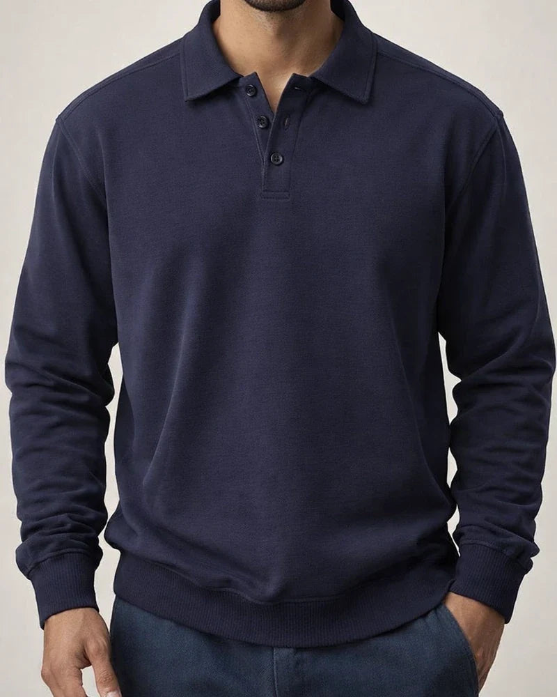 New Men's Fall Outdoor Sports Long-sleeved Polo Shirt Men's Lapel Tops | JRSEE:f1ac273b-1bfb-4a96-8bd1-e70b12e7c692