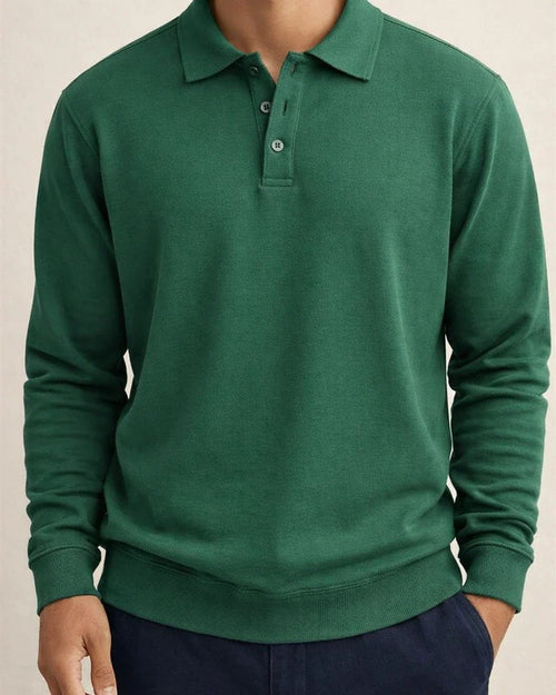 New Men's Fall Outdoor Sports Long-sleeved Polo Shirt Men's Lapel Tops | JRSEE:b8c7f37b-158e-44ea-8cfb-3173cb5342cf