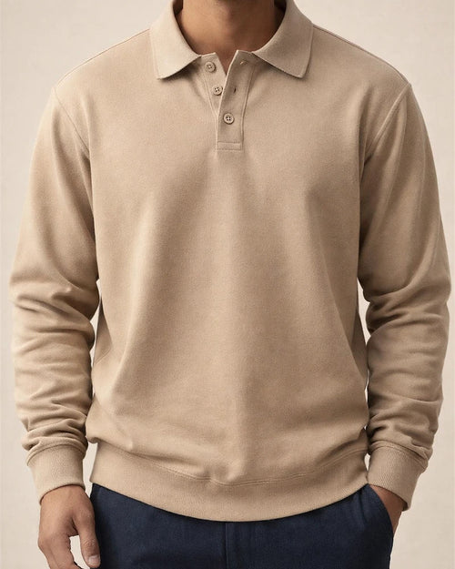 New Men's Fall Outdoor Sports Long-sleeved Polo Shirt Men's Lapel Tops | JRSEE:88130978-8d70-42a4-a5ae-9b054b4b1970