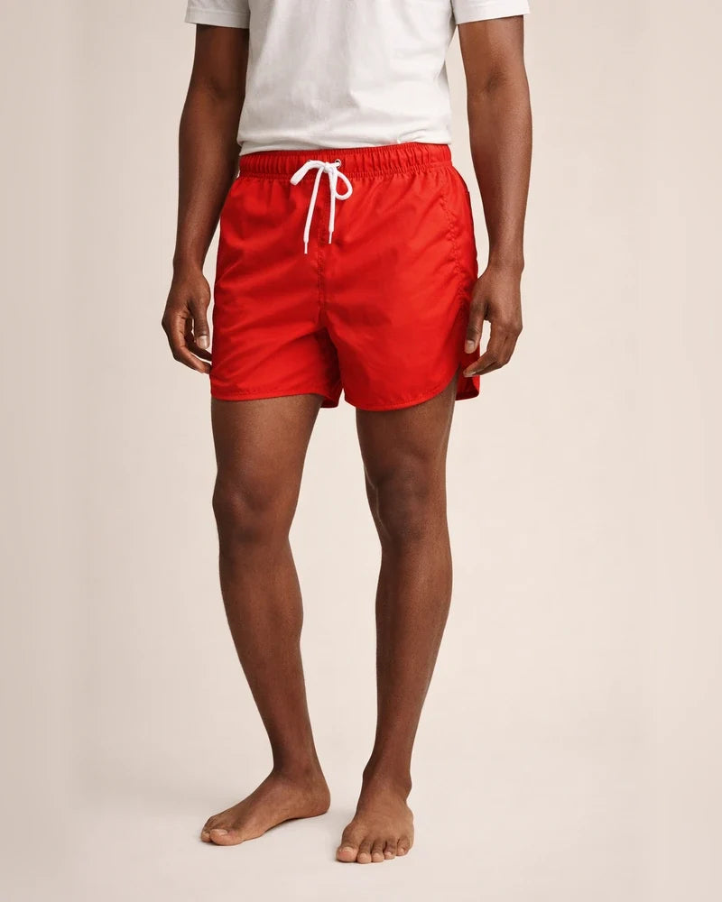 New Men's Fashion Beach Shorts Polyester Quick-drying Multi-color Sports Big Pants Outside Three-quarter Shorts | JRSEE:1d3cd76d-0afe-4f21-8121-51599dc440b1